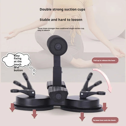 Ab Training Auxiliary Device, Ab Trainer Auxiliary Machine with Bands, Multi-Functional Adjustable Ab Trainer Equipment, Ab Trainer Auxiliary Equipment for Home & Gym