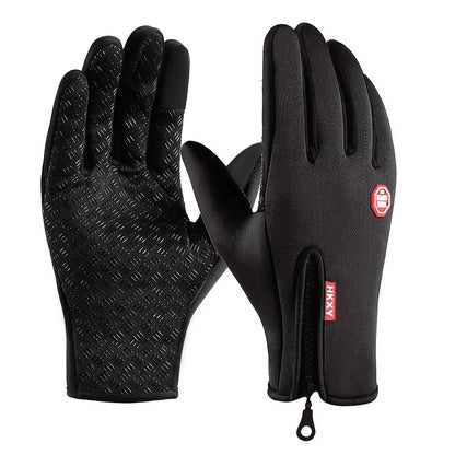 Winter Gloves for Men Women Touchscreen Warm Outdoor Cycling Driving Motorcycle Cold Gloves Windproof Non Slip Gloves